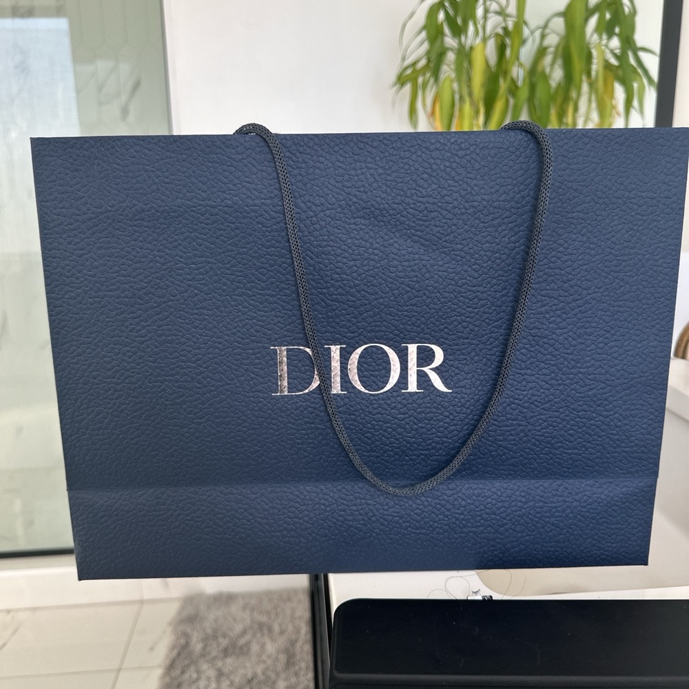 Dior gift bag